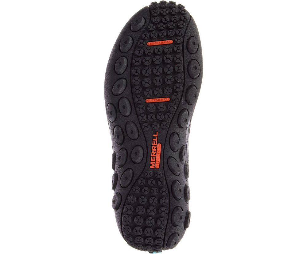 Slip On Senhora - Merrell Jungle Moc Couro Sr Work - Pretas - JOF629584